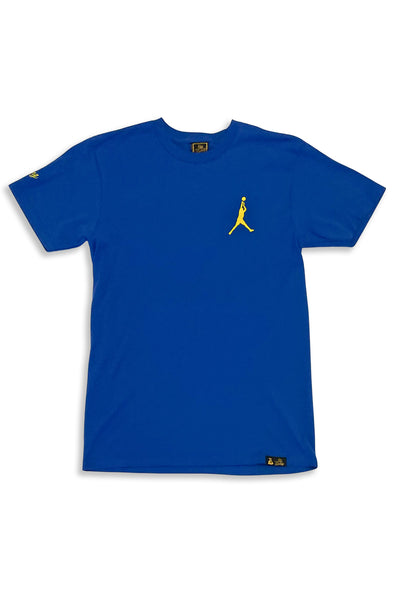 Stay Winning Green 23 Blue Tee