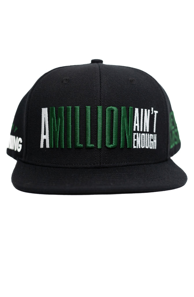 Stay Winning A Million Ain't Enough Snapback Hat Stay Winning A Million Ain