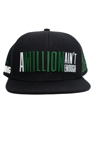 Stay Winning A Million Ain't Enough Snapback Hat