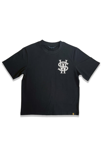 Stay Winning Distressed Original Logo Script Tee