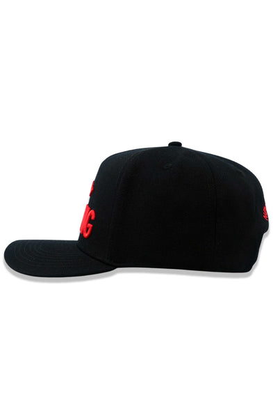 Stay Winning Black/Red Snapback Hat
