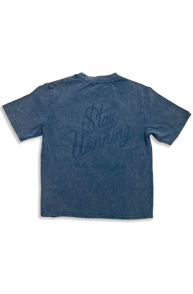 Stay Winning Vintage Wash Logo Tee