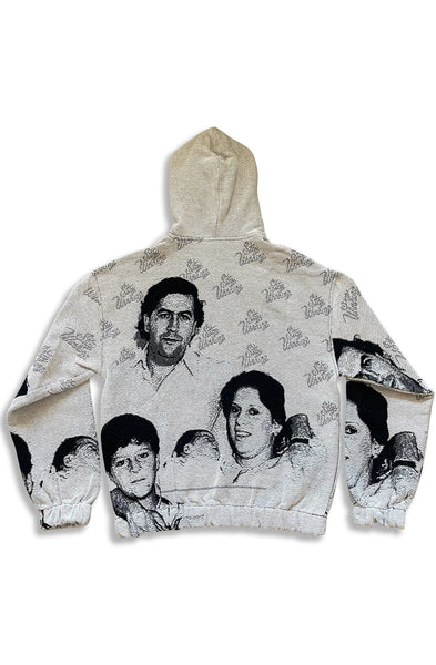 Stay Winning Family Over Everything Escobar Zip Up Hoodie