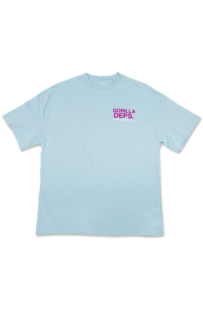 Stay Winning Gorilla Deps Blue Tee Stay Winning Gorilla Deps Blue Tee