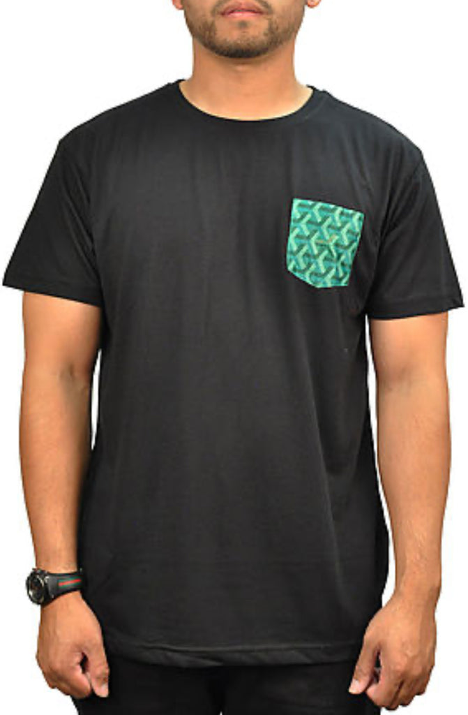 Stay Winning Green Killa Kali Black Pocket Tee Stay Winning Green Killa Kali Black Pocket Tee