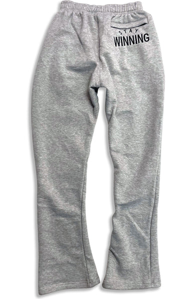 Stay Winning Embroidered Flare Sweatpants