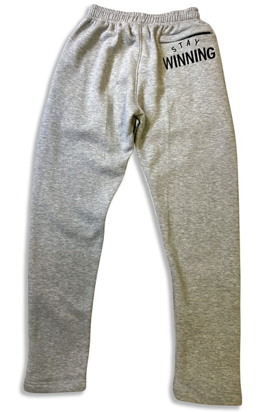 Stay Winning Open End Embroidered Sweats