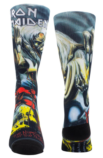Iron Maiden The Number Of The Beast Sock 1 Pair