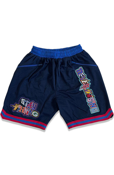 Stay Winning Sports Logos Mesh Shorts