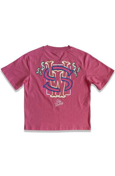 Stay Winning Distressed Westside Neon Tee