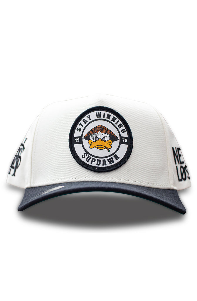 Stay Winning x Supdawk Cream Snapback Hat Stay Winning x Supdawk Cream Snapback Hat