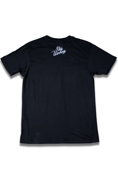Stay Winning French Water Black Tee