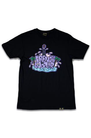 Stay Winning French Water Black Tee