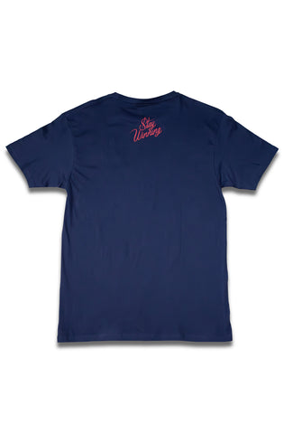 Stay Winning Hyphy By Nature Navy/Red Tee