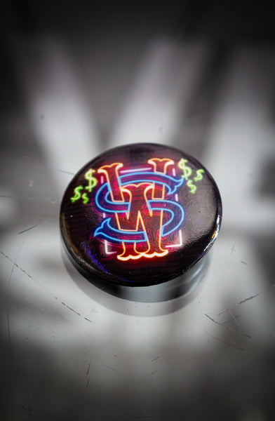 Stay Winning Neon Button