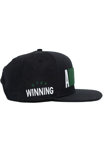 Stay Winning A Million Ain't Enough Snapback Hat