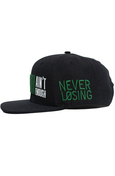 Stay Winning A Million Ain't Enough Snapback Hat