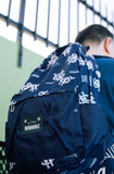 Stay Winning Blue Backpack