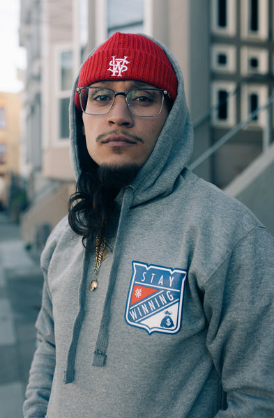Stay Winning Grey Banger Hoodie