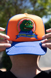Stay Winning Carty The Frog Trucker Hat