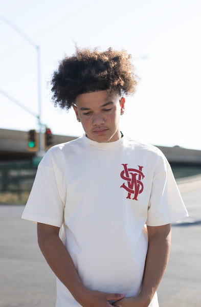Stay Winning Deer Trophy Cream Tee