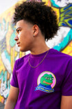 Stay Winning Carty The Frog Purple Tee