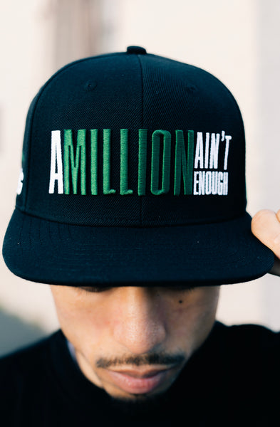 Stay Winning A Million Ain't Enough Snapback Hat