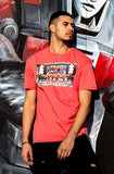 Stay Winning Rising Sun Coral Tee