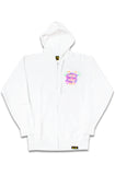 Stay Winning Westside Neon White Zip-Up Hoodie