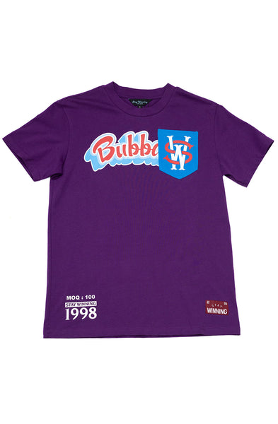 Luôn chiến thắng Bubbas Pocket Tee (Tím)