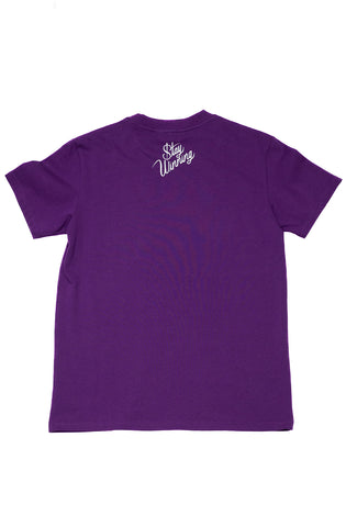 Stay Winning Bubbas Pocket Tee (Purple)