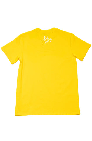 Stay Winning Bubbas Pocket Tee (Yellow)