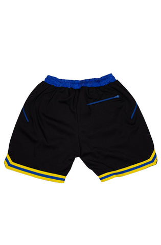 Stay Winning Golden State Retro Black Shorts