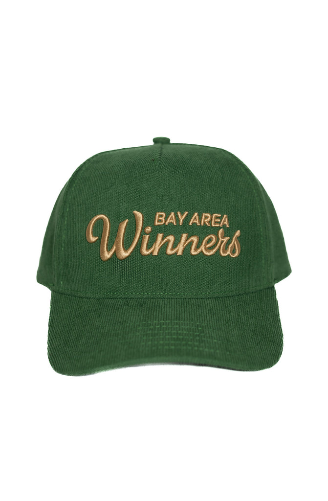 Stay Winning Corduroy Bay Area Winners Hat (Green) Stay Winning Corduroy Bay Area Winners Hat (Green)