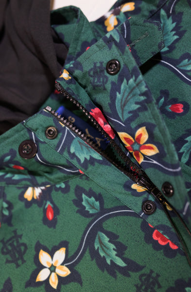 Stay Winning Áo khoác hoa màu xanh lá cây