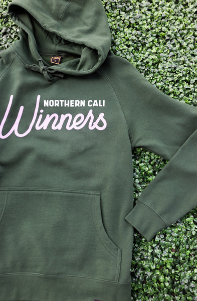 Áo hoodie xanh của người chiến thắng miền Bắc Cali