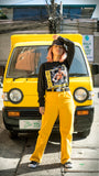 Stay Winning All Hustle No Luck Bruce Long Sleeve Black Tee