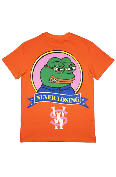 Stay Winning Carty The Frog Orange Tee