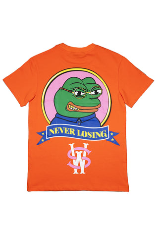 Stay Winning Carty The Frog Orange Tee