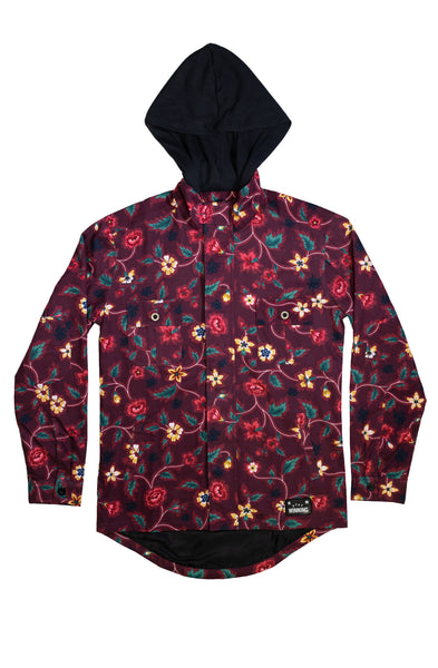 Stay Winning Áo khoác hoa màu hạt dẻ