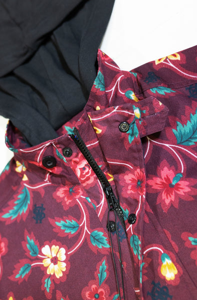 Stay Winning Áo khoác hoa màu hạt dẻ