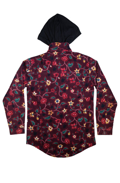 Stay Winning Áo khoác hoa màu hạt dẻ