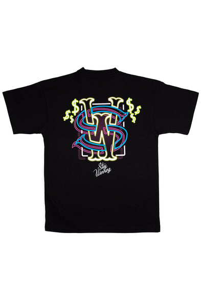 Stay Winning Westside Neon Black Tee