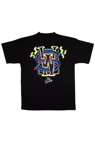 Stay Winning Westside Neon Black Tee