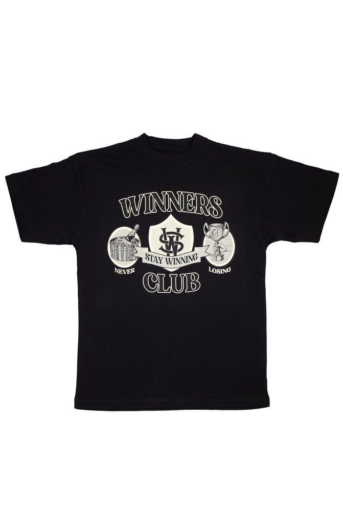 Stay Winning Winners Club Black Tee Stay Winning Winners Club Black Tee