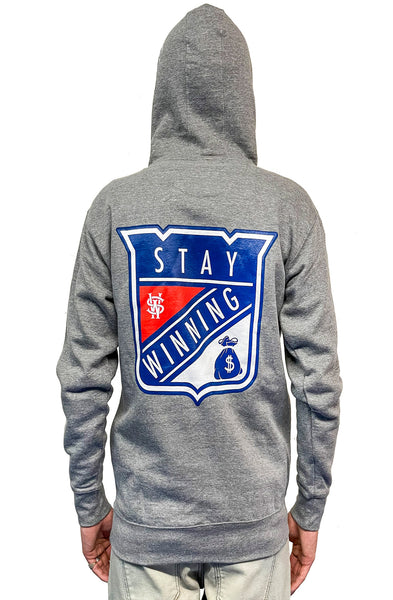 Stay Winning Grey Banger Hoodie