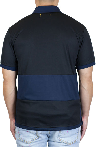 Stay Winning Black/Navy Soccer Polo Tee