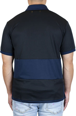 Stay Winning Black/Navy Soccer Polo Tee