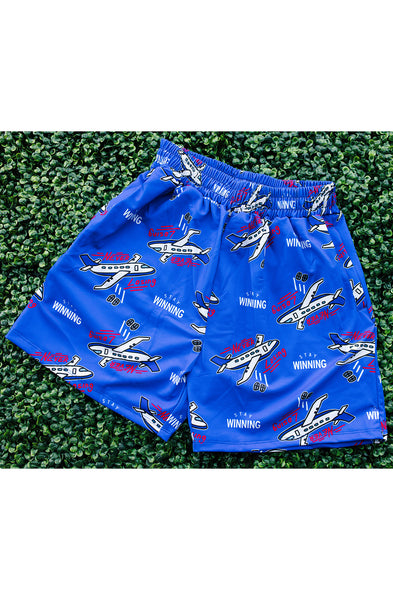 Stay Winning Americano Blue Shorts