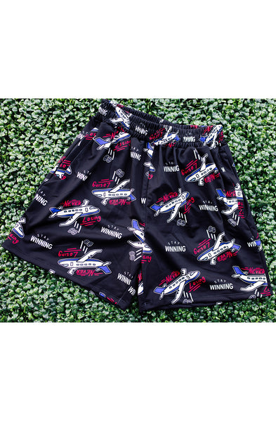 Stay Winning Americano Black Shorts